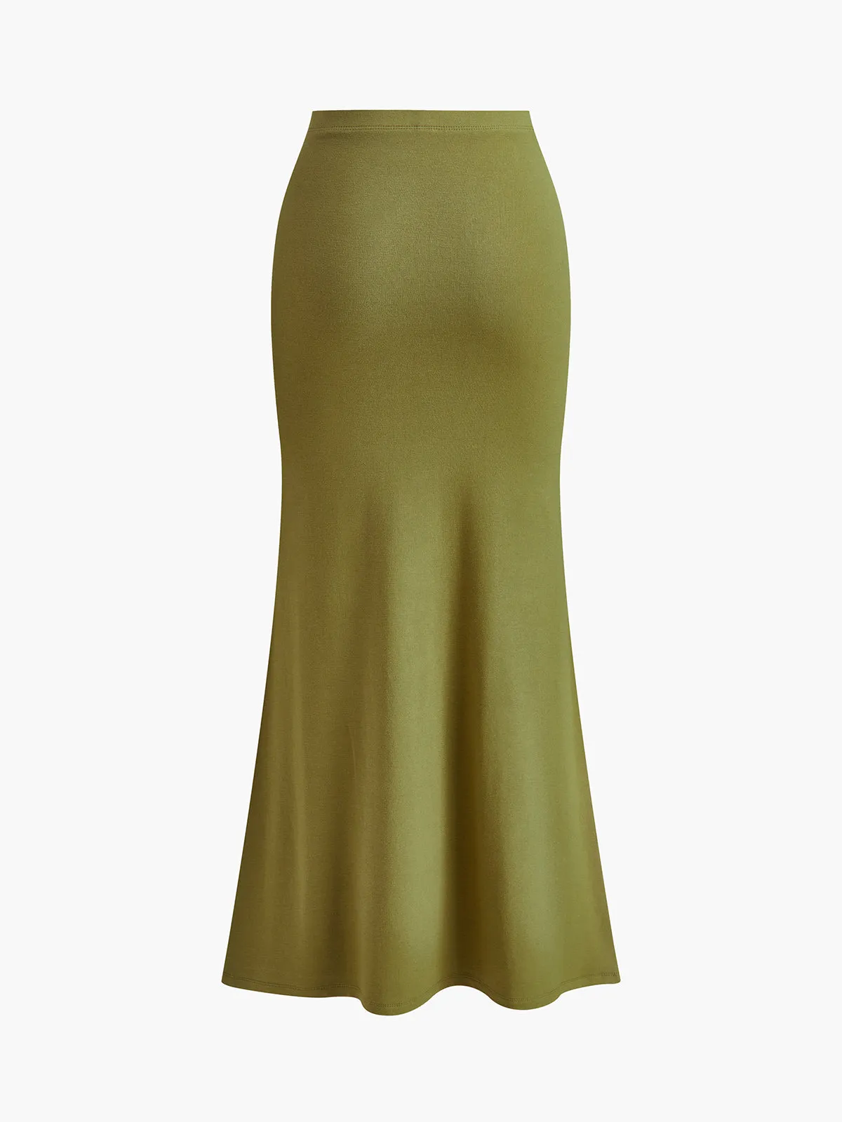 Slit Button Fishtail Skirt Set sold by COMMENSE product image thumbnail 5