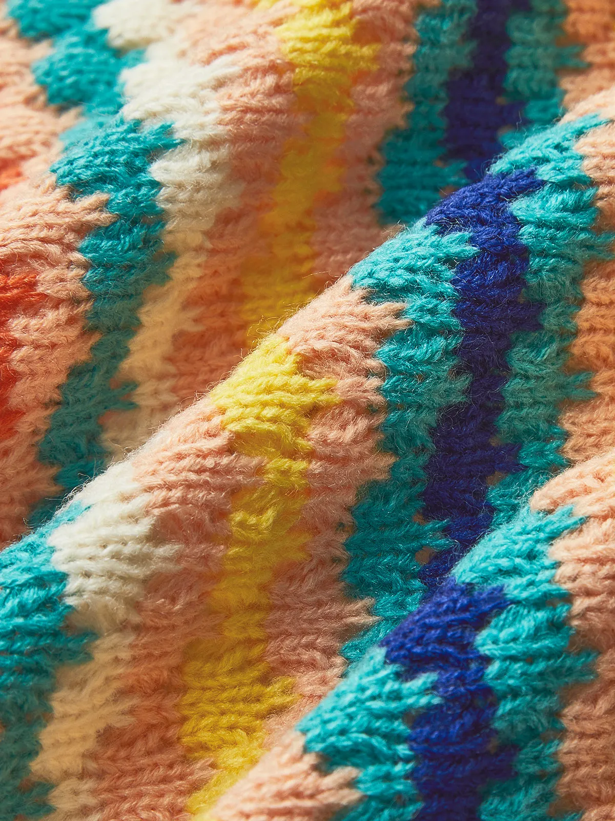 Rainbow Loose Cardigan sold by COMMENSE product image thumbnail 3