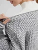 Wool-Blend Off Shoulder Sweater sold by COMMENSE
