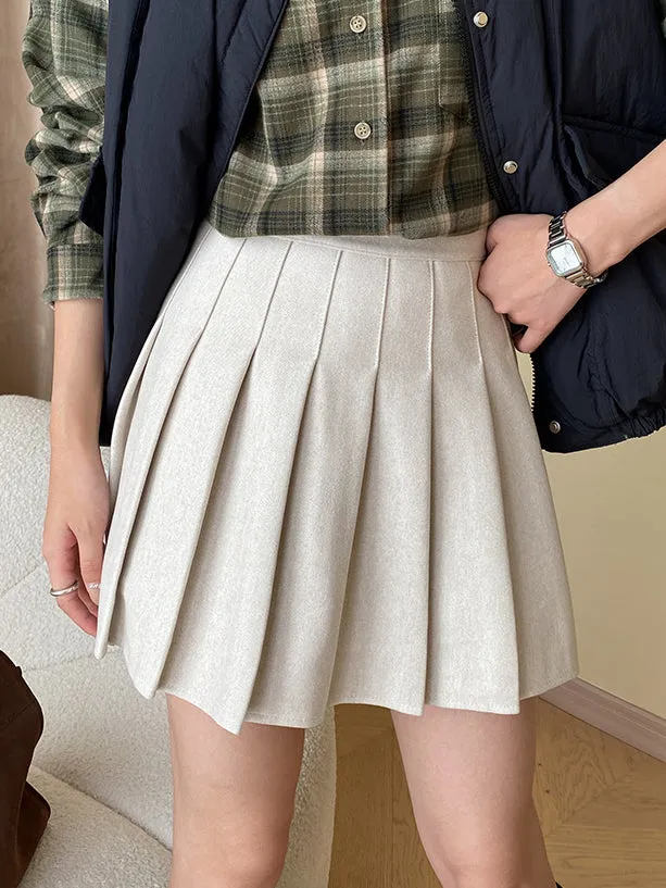 Versatile Pleated Mini Skirt sold by COMMENSE product image thumbnail 4