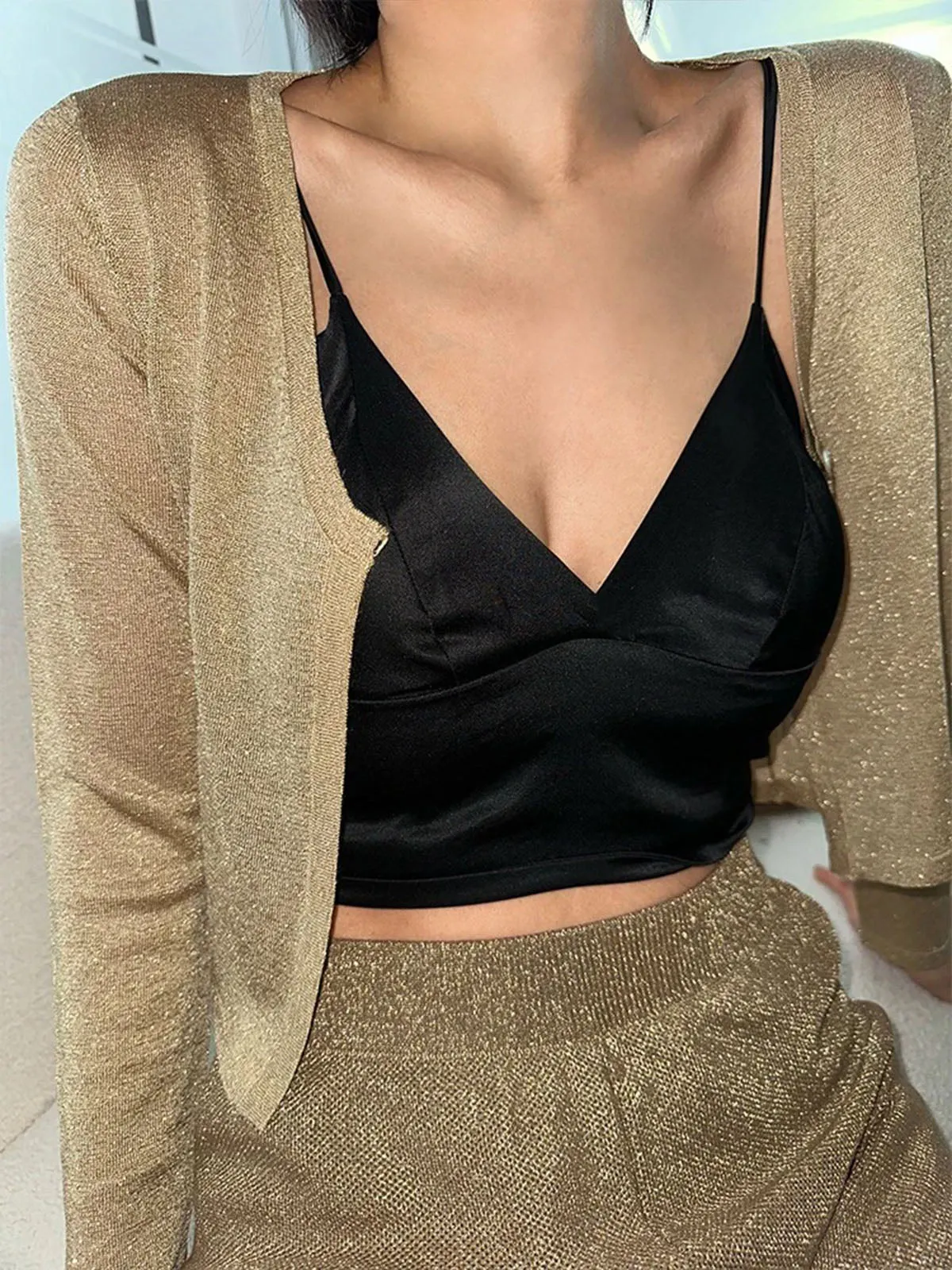 V-Neck Jersey Corset sold by COMMENSE product image thumbnail 2