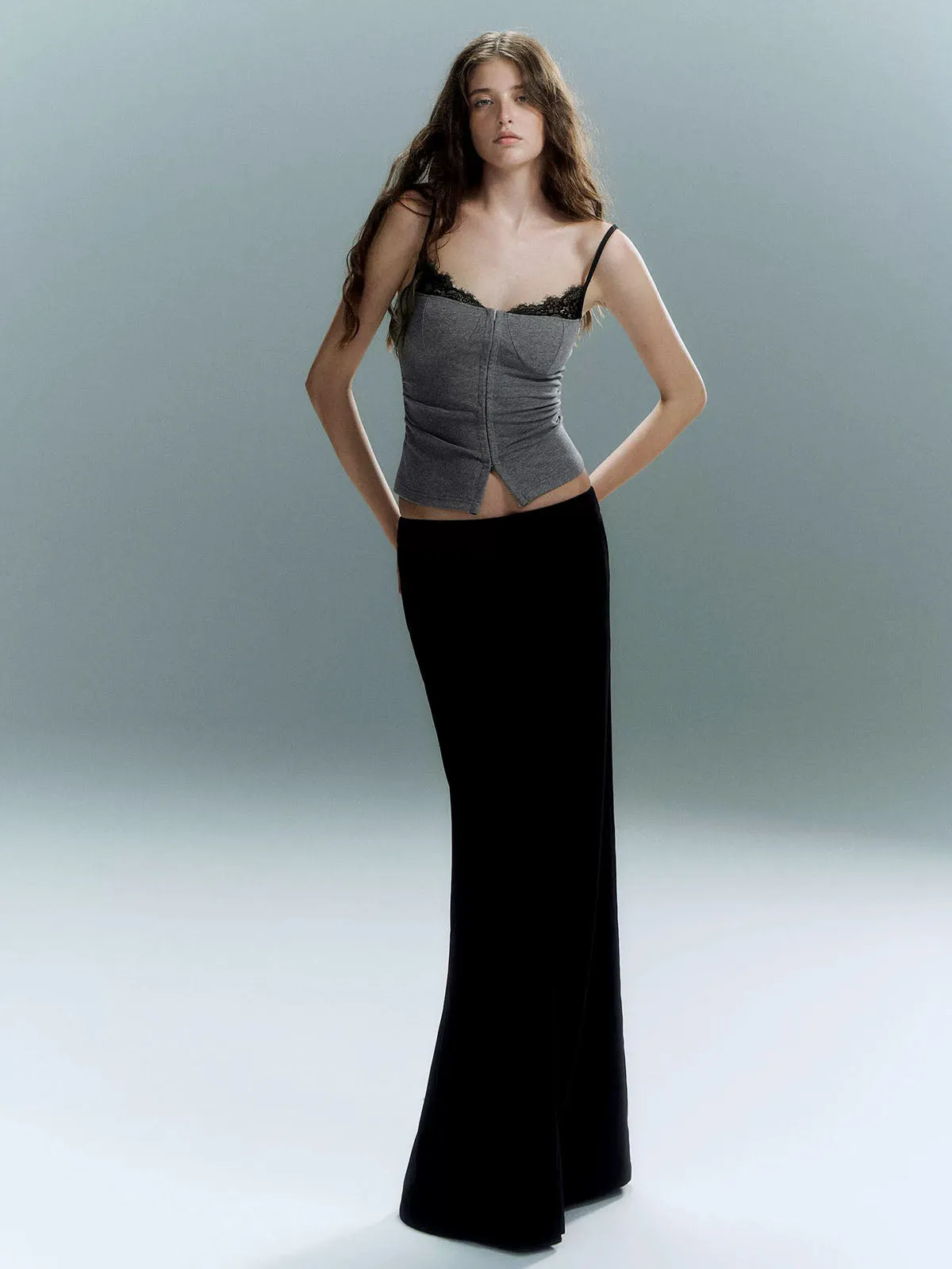 Lace Trim Petite Corset sold by COMMENSE product image thumbnail 4