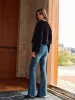 Round Neck Soft Faux Fur Coat sold by COMMENSE