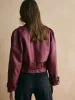 Buckle Design Belted PU Leather Jacket sold by COMMENSE
