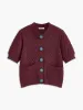 Button Detail Pockets Fit Cardigan sold by COMMENSE