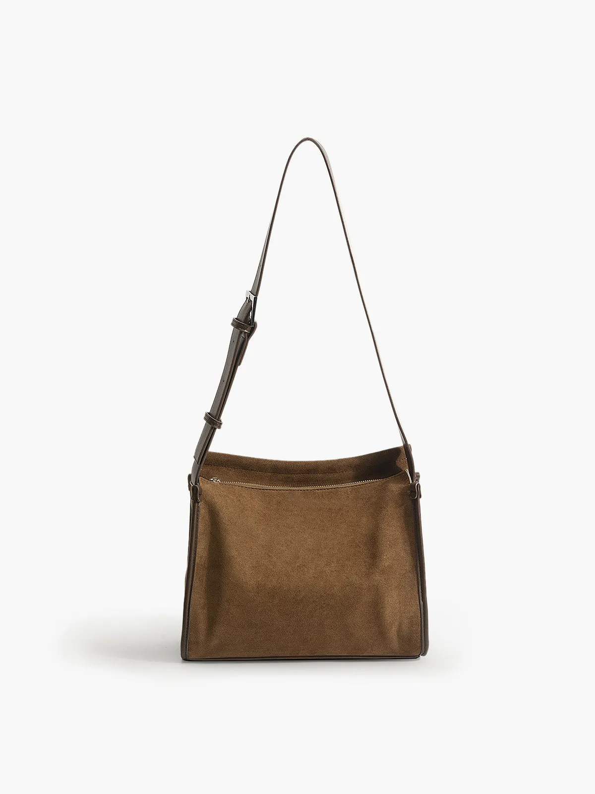 Causal Bucket Zipper Tote Bag sold by COMMENSE product image thumbnail 2