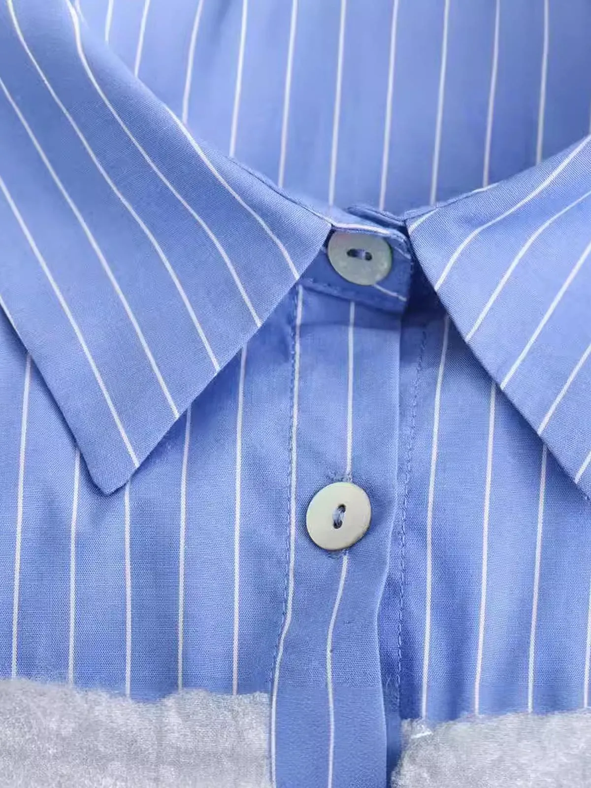 2 in 1 Button Lapel Knit Top sold by COMMENSE product image thumbnail 3