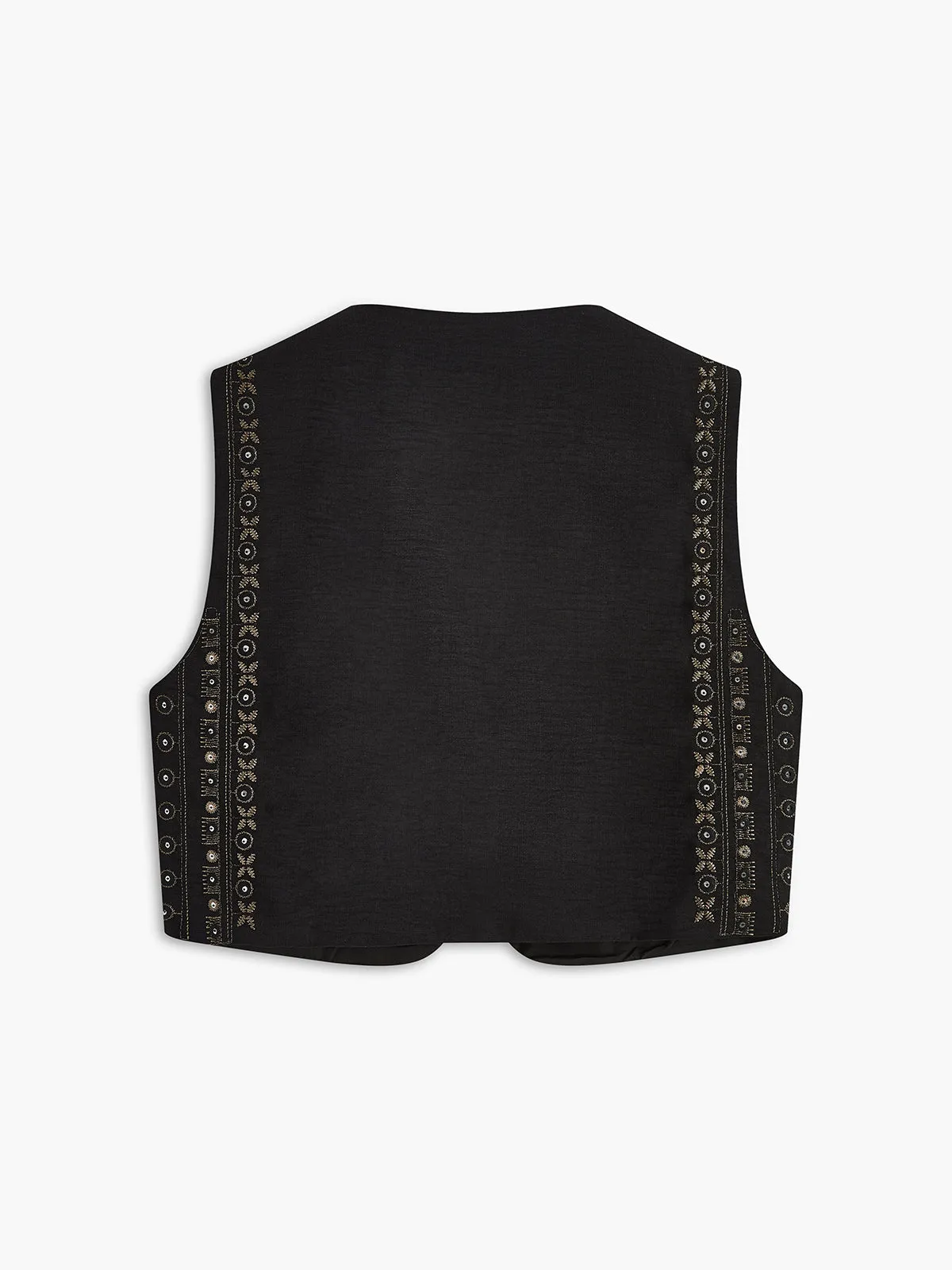 Vintage V-Neck Vest sold by COMMENSE product image thumbnail 2