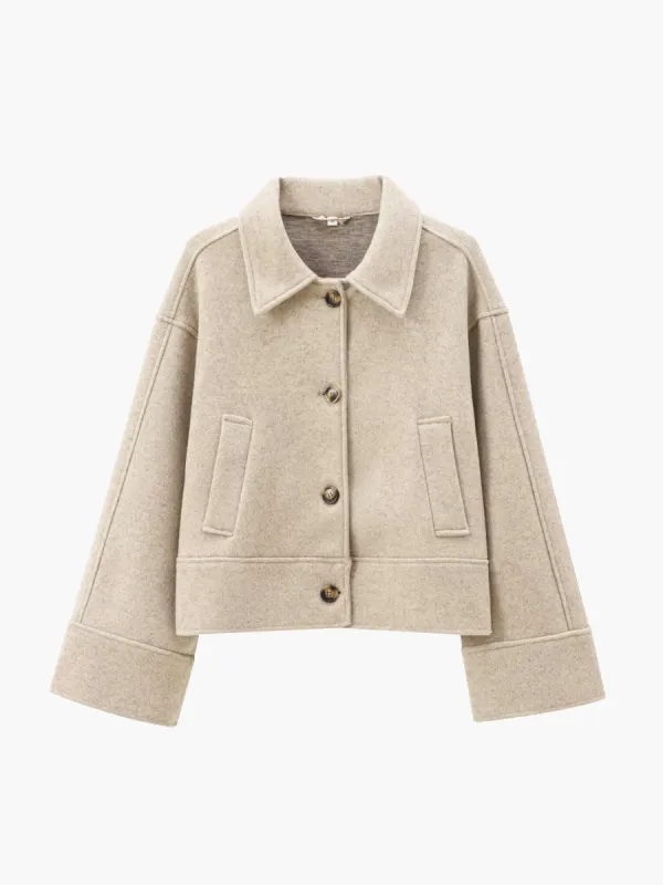 Elegant Breasted Lapel Jacket sold by COMMENSE