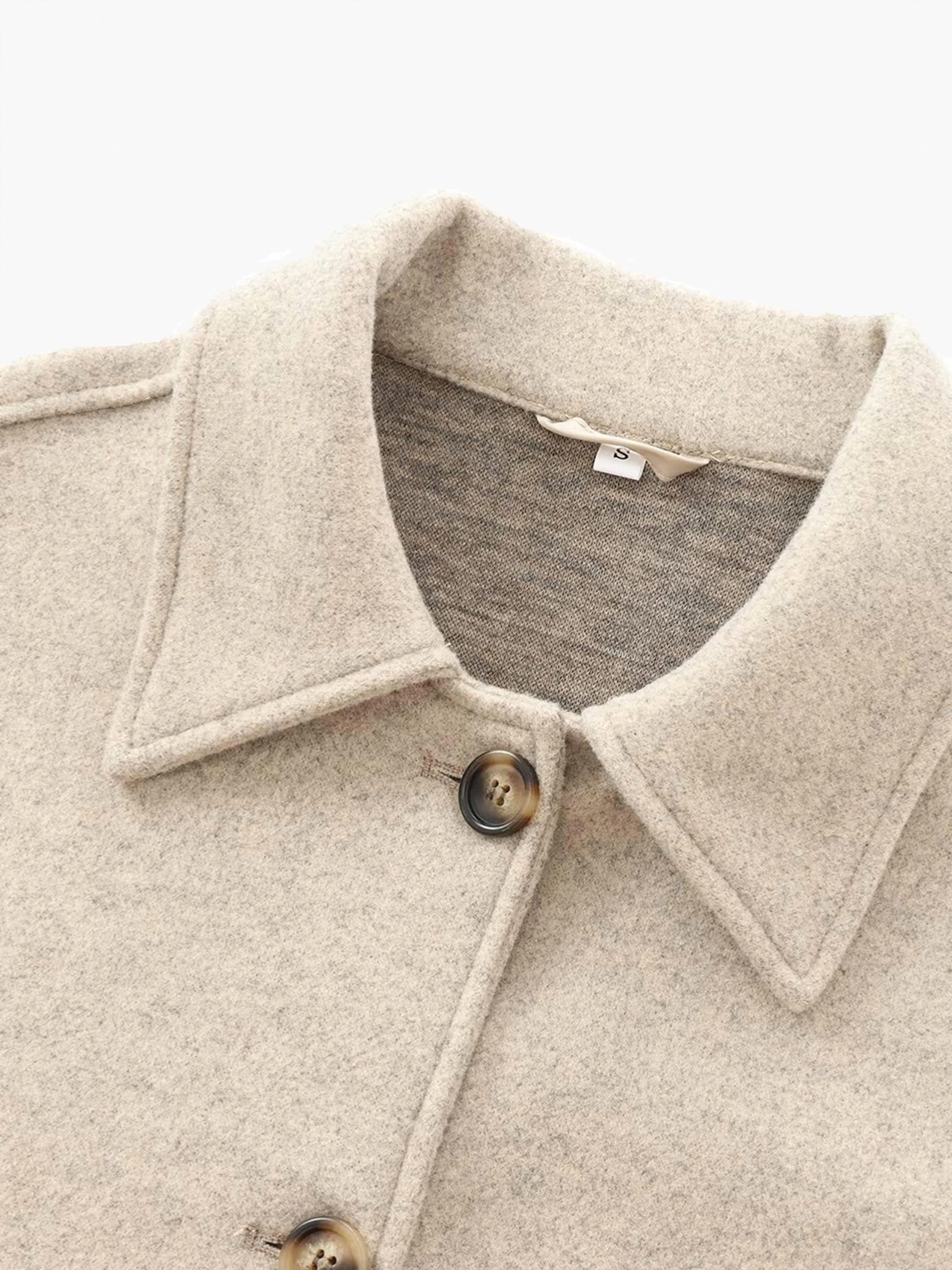 Elegant Breasted Lapel Jacket sold by COMMENSE product image thumbnail 3