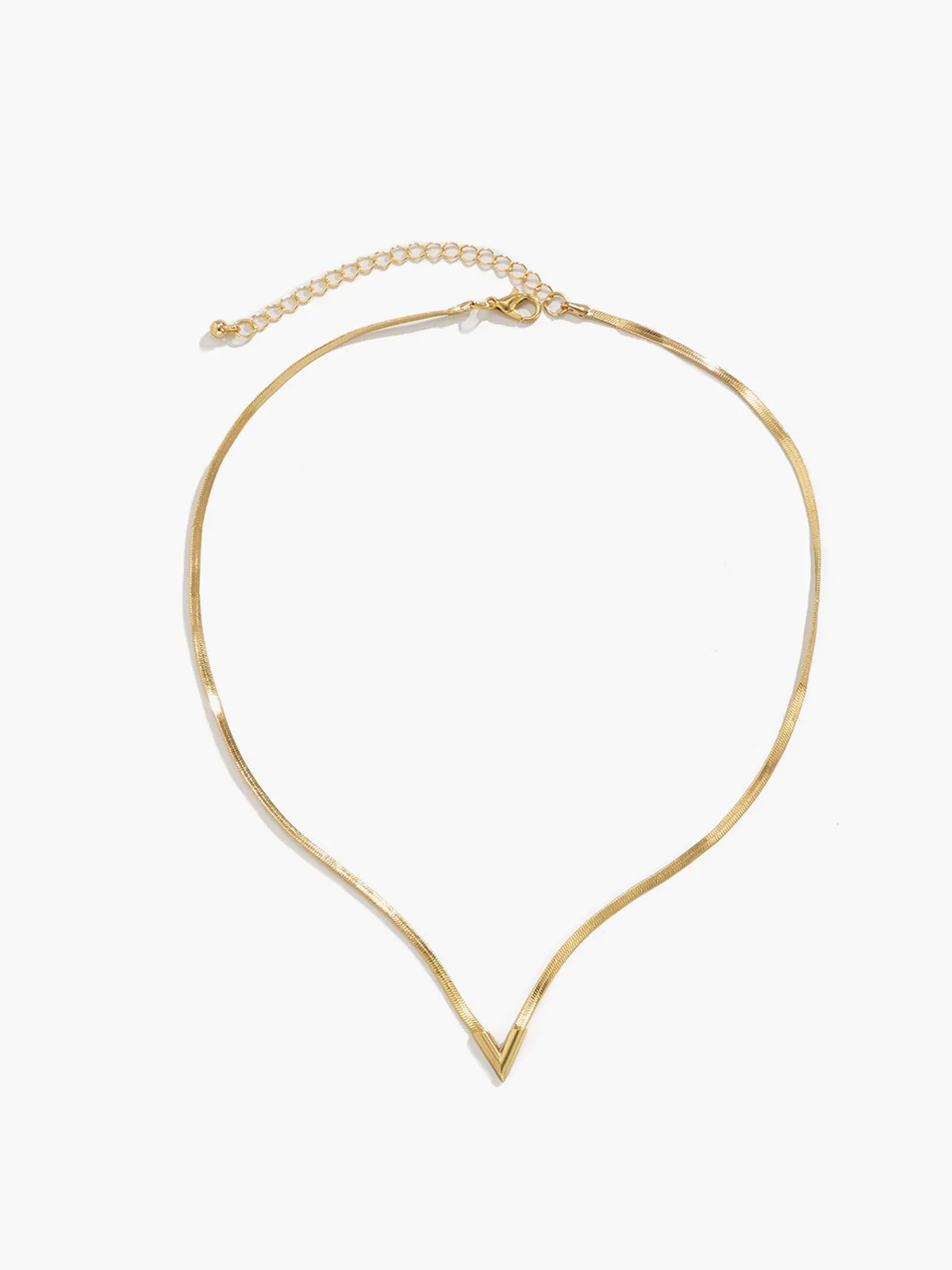 Minimalist Snake Chain Necklace sold by COMMENSE