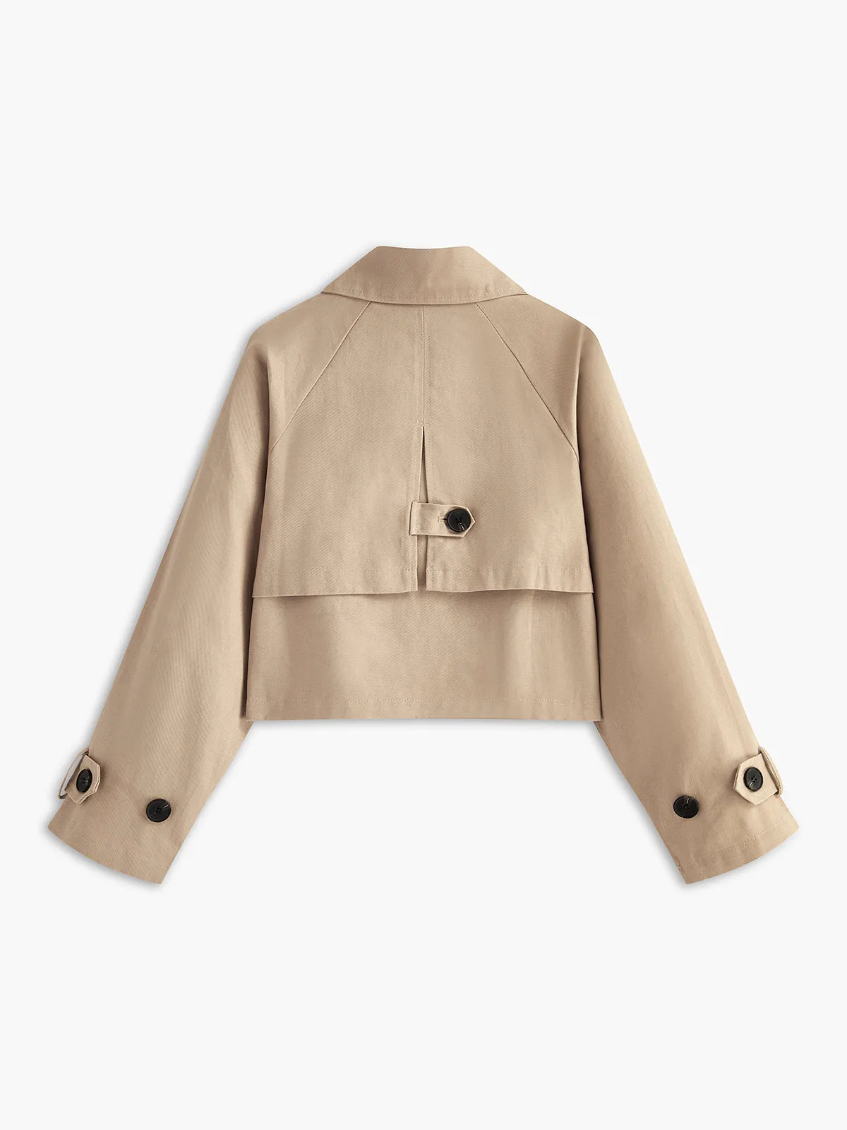 Button Crop Jacket sold by COMMENSE product image thumbnail 2