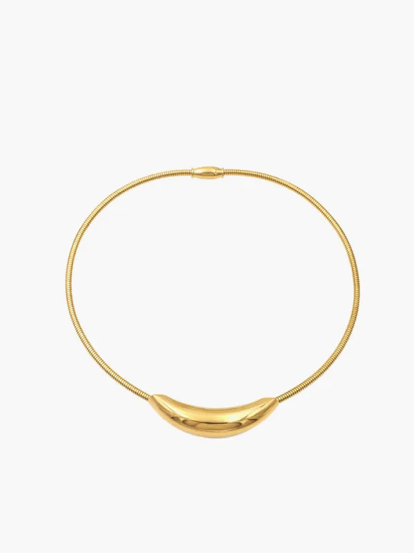Chic O-Ring Choker Necklace sold by COMMENSE