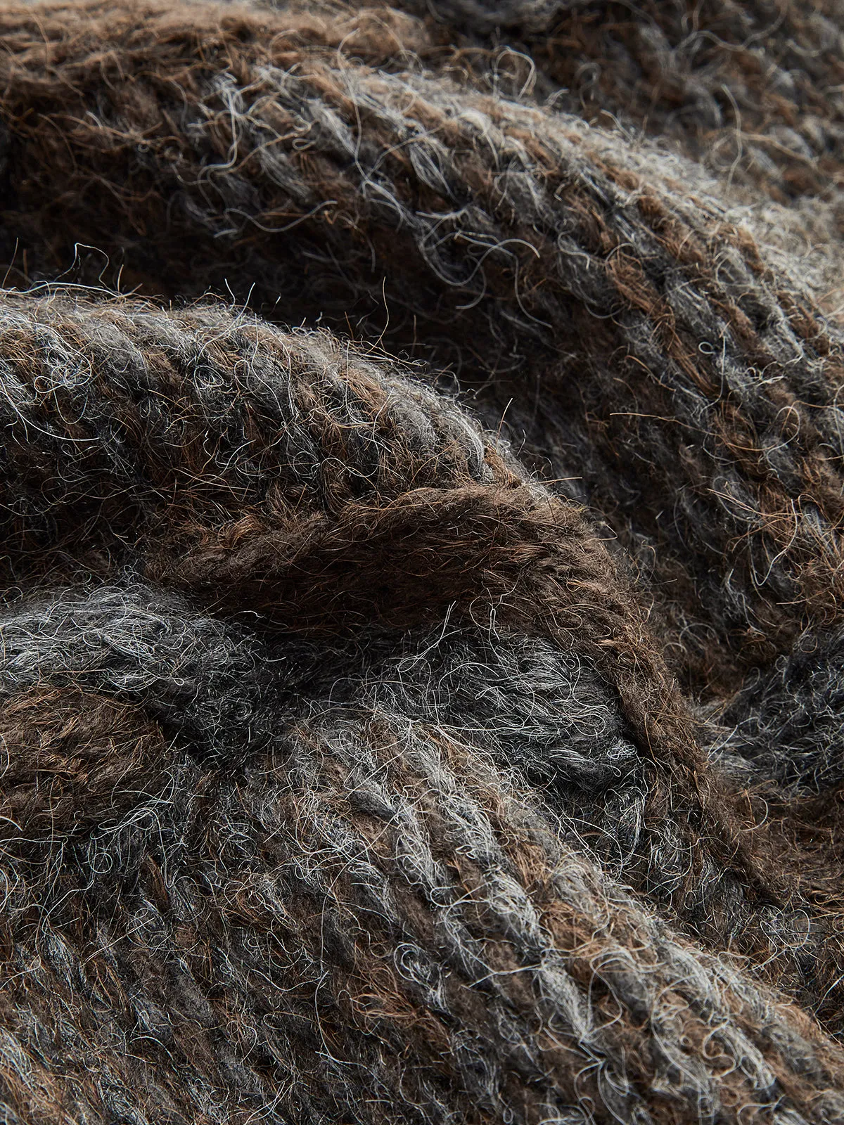 Flap-Pockets Cable Knit Outerwear sold by COMMENSE product image thumbnail 4