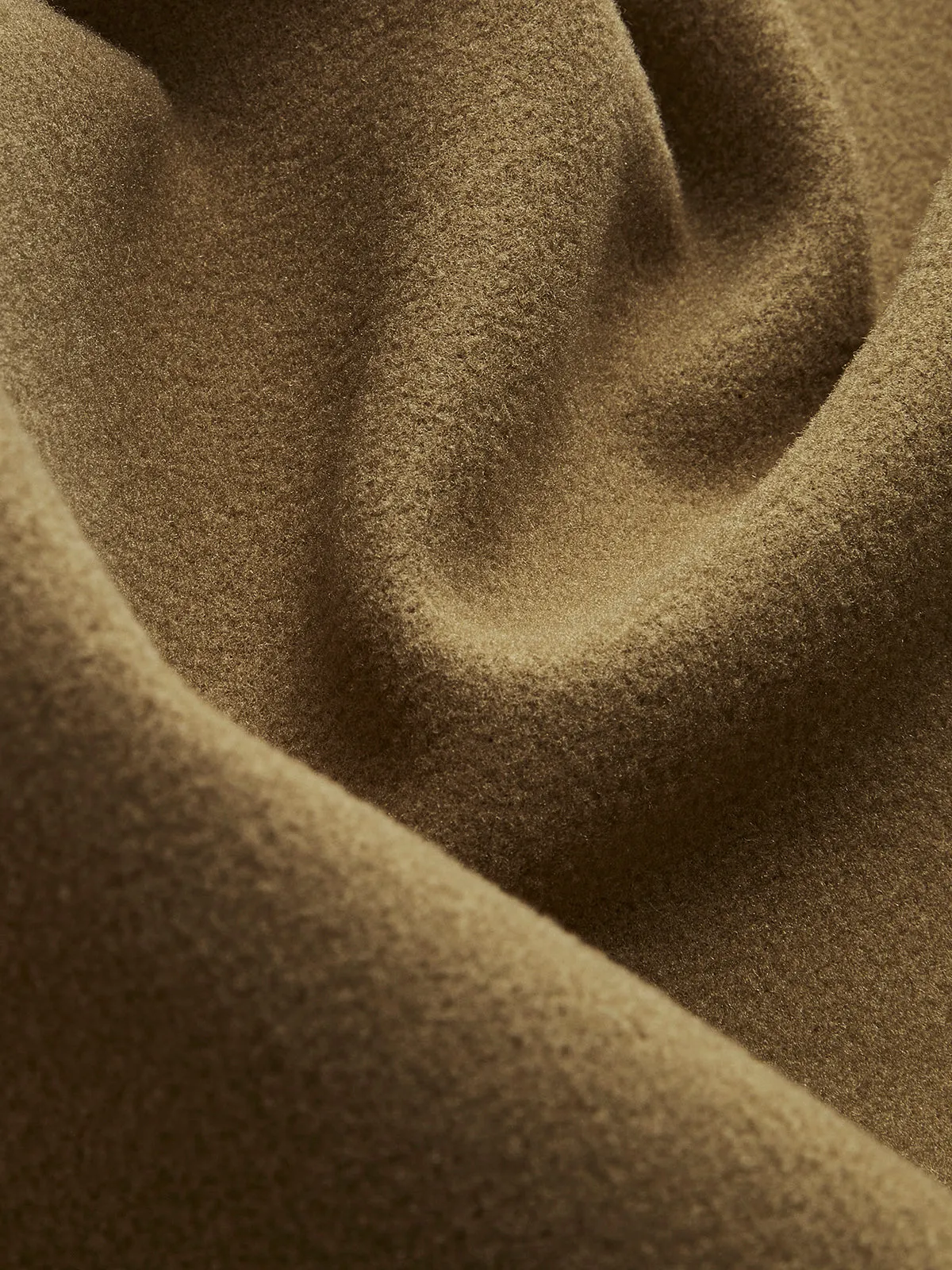 Embroidered Piping Wide Belted Wool Coat sold by COMMENSE product image thumbnail 3