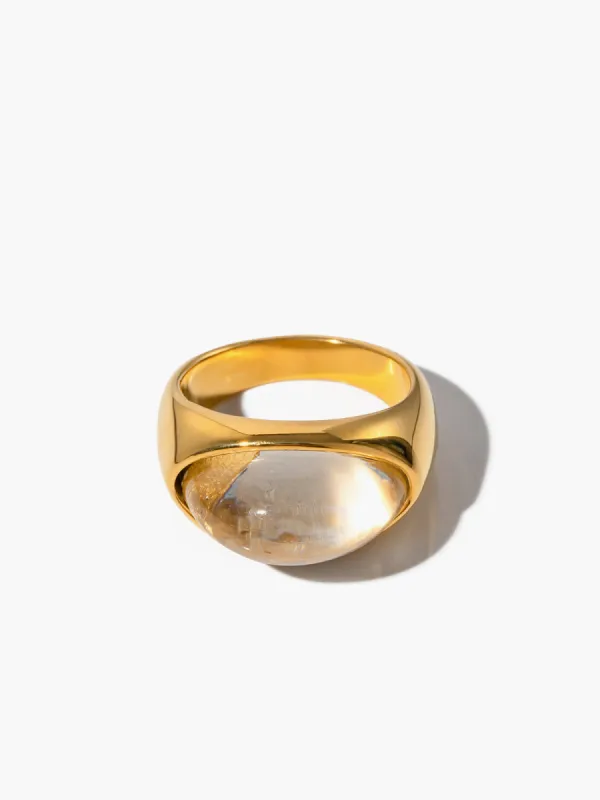 Tunnel Honey Stone Ring sold by COMMENSE