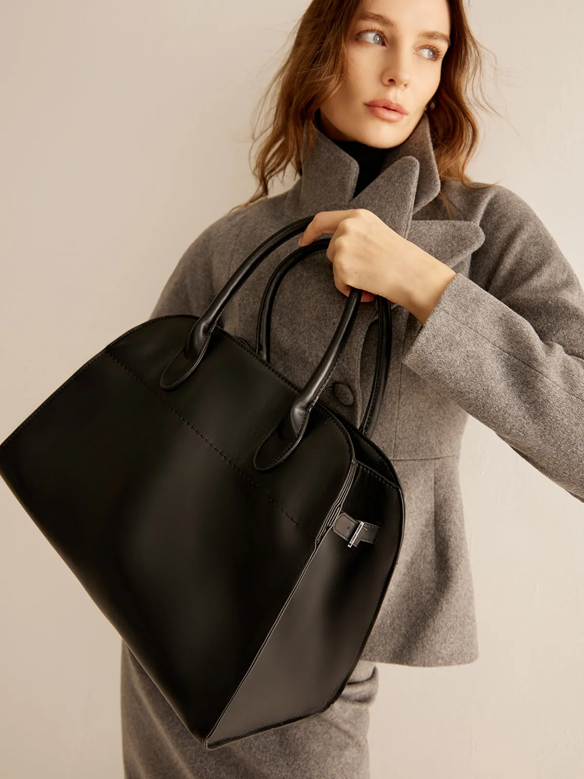 Large Capacity Top Handle Tote Bag sold by COMMENSE product image thumbnail 3