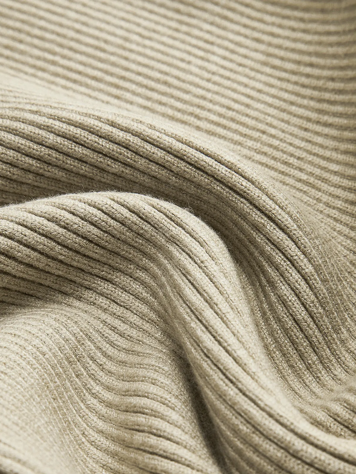 Drawstring Ribbed Soft Sweater Pants sold by COMMENSE product image thumbnail 2