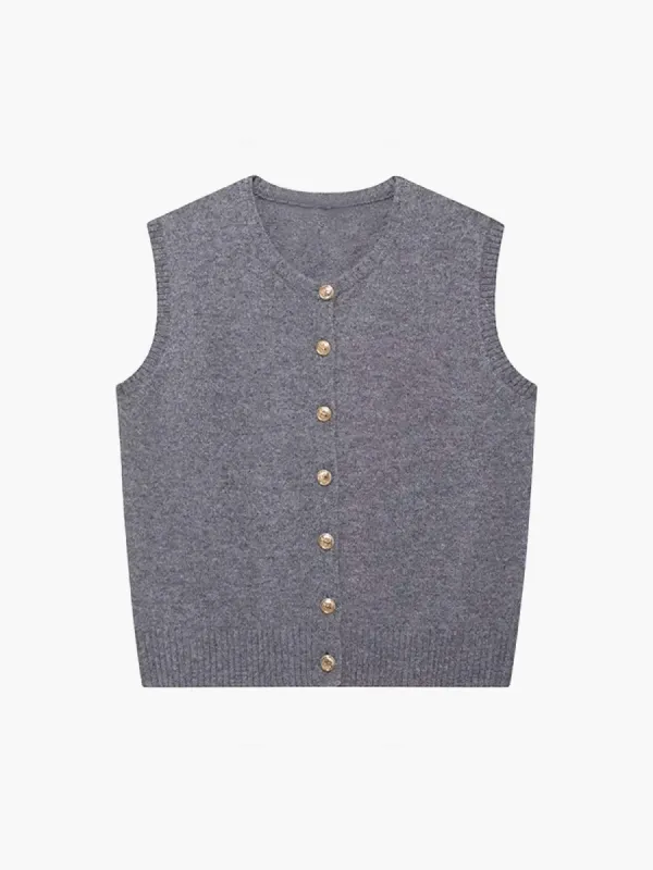 Stretch Petite Sweater Vest sold by COMMENSE