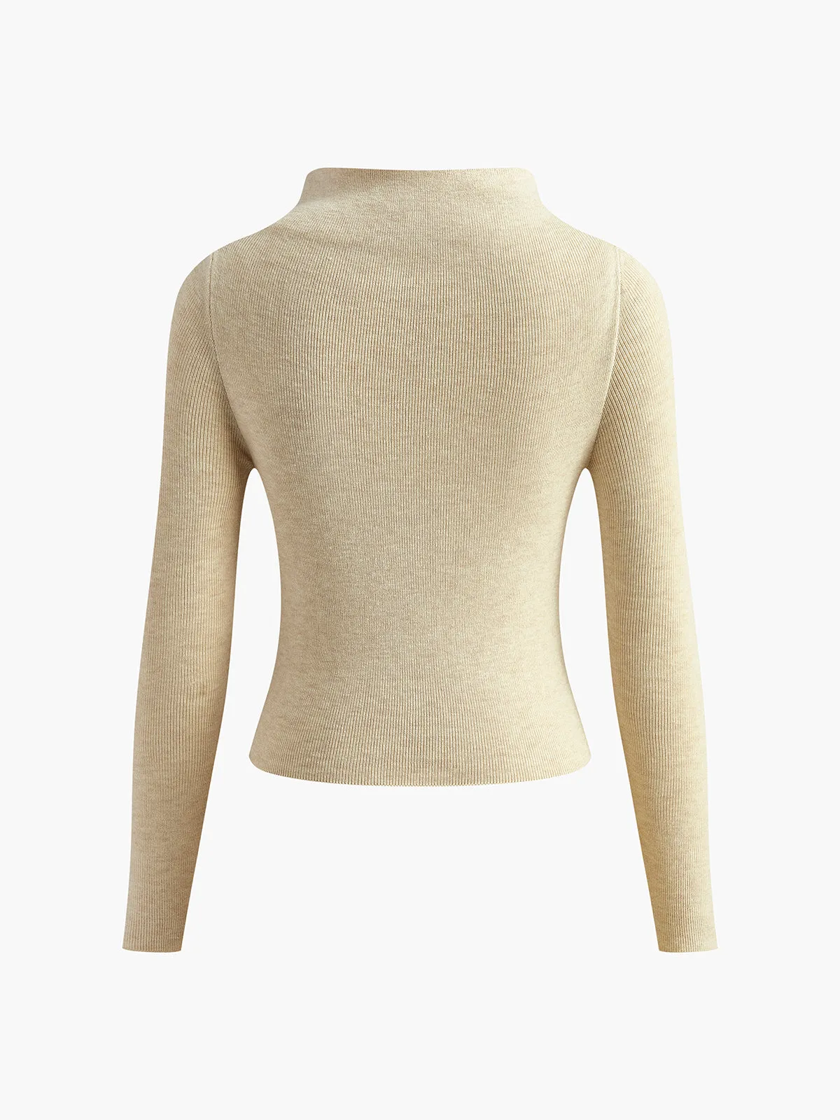 Plain Ruched Sweater sold by COMMENSE product image thumbnail 2
