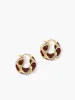 Chunky Golden Frame Hoop Earrings sold by COMMENSE