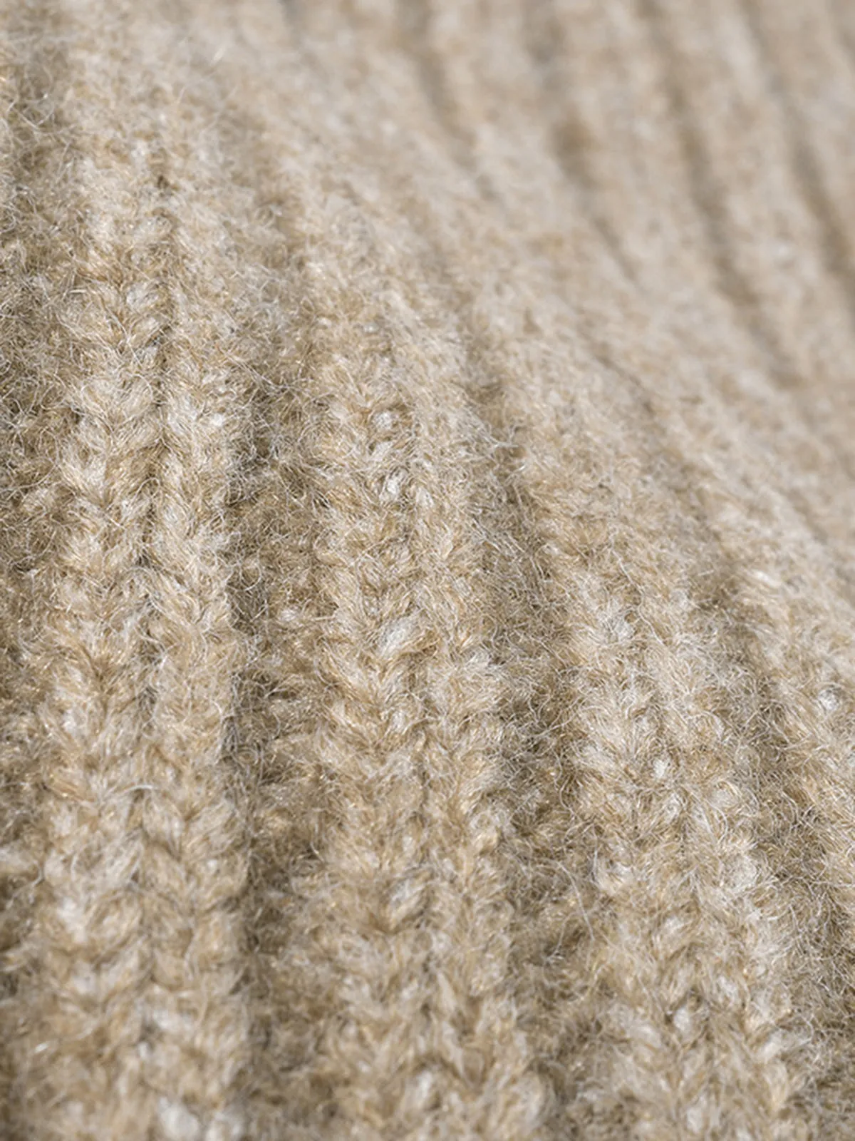 Wool-Blend Ribbed Soft Hat sold by COMMENSE product image thumbnail 2