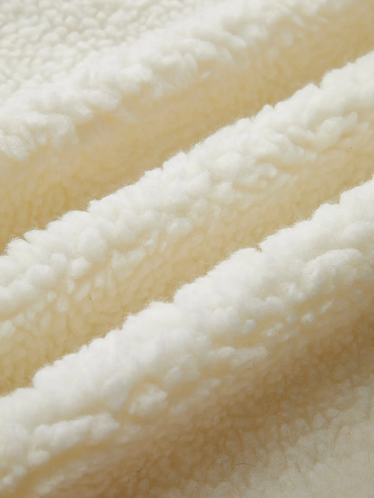 Contrast Binding Zipper Fleece Jacket sold by COMMENSE product image thumbnail 4