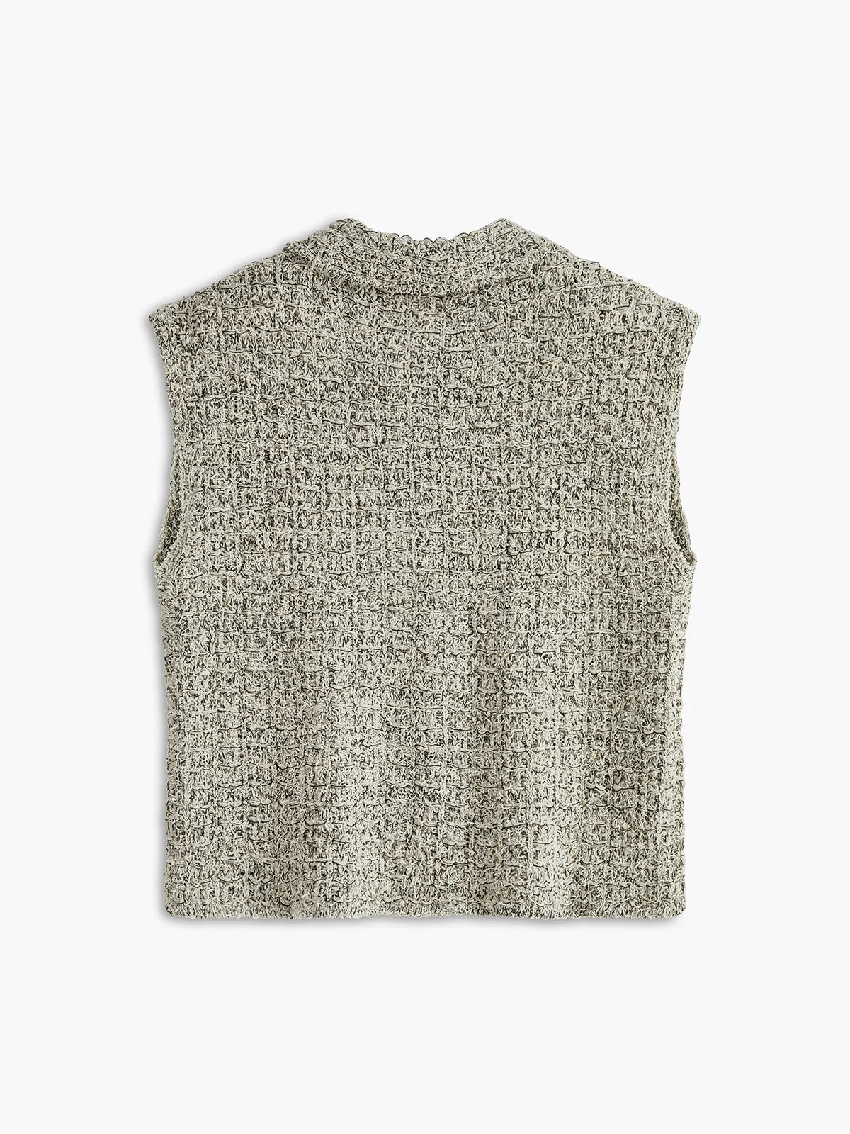 Elegant Breasted Lapel Sweeter Vest sold by COMMENSE product image thumbnail 2