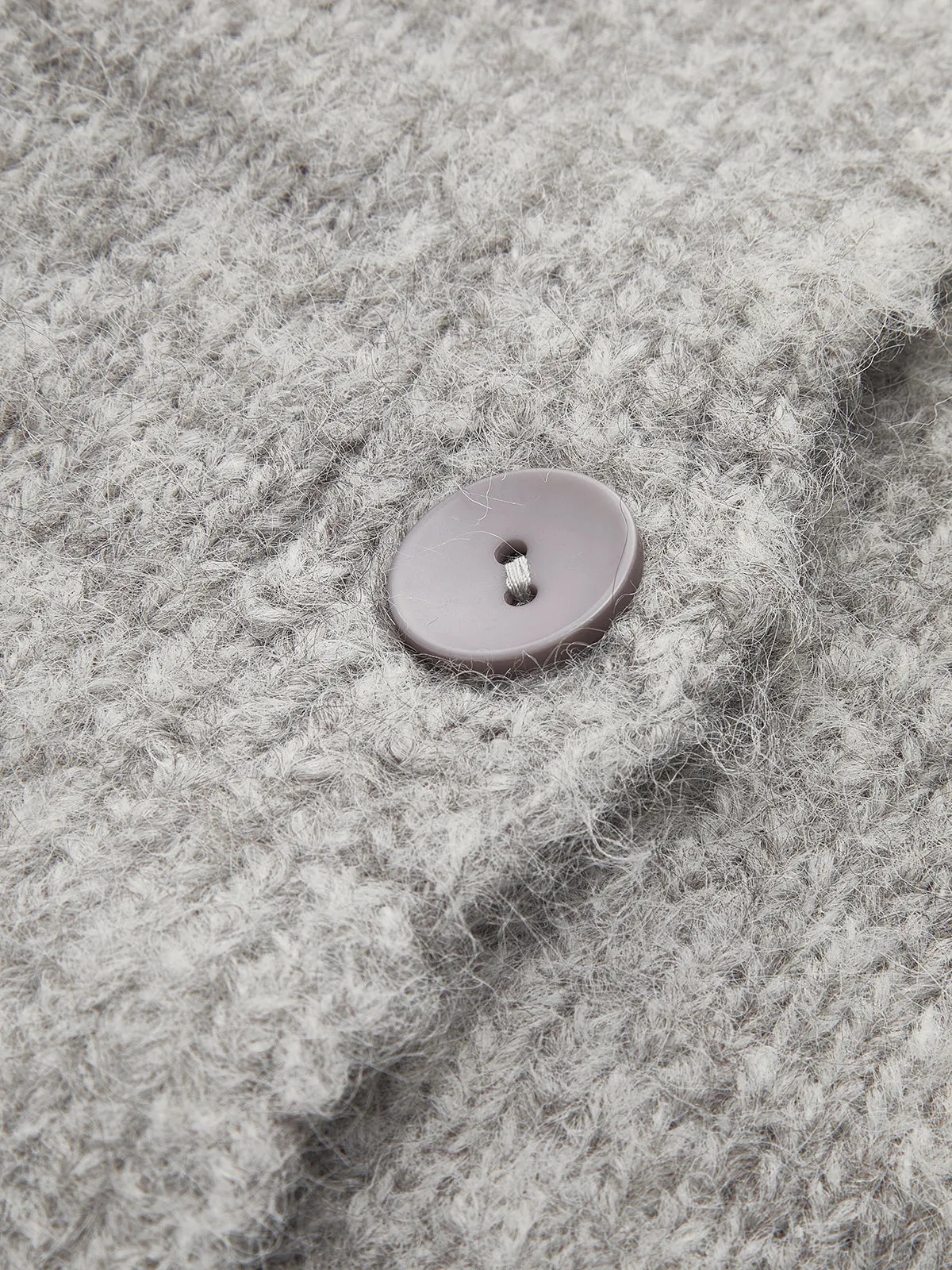 Wool-Blend Soft Sweater Vest sold by COMMENSE product image thumbnail 3