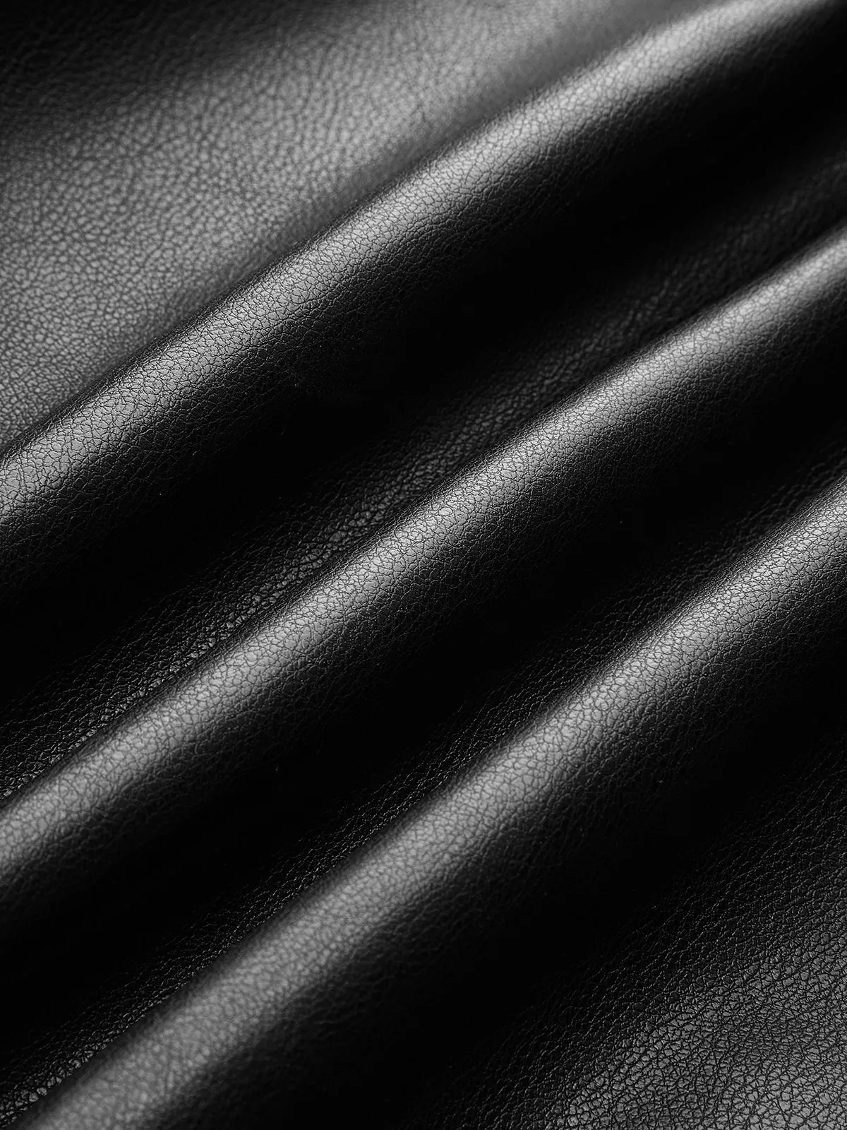 Faux Leather Buckle-Belted Jacket sold by COMMENSE product image thumbnail 3