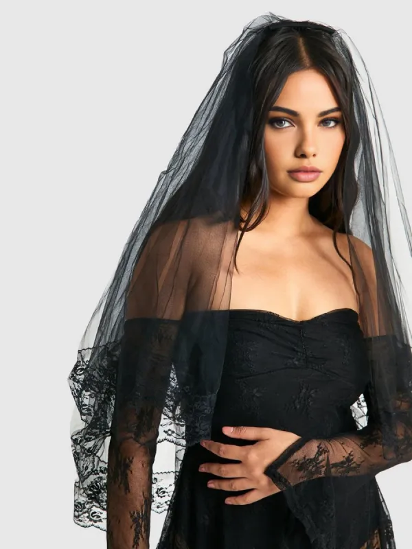 Halloween Ghost Bridal Veil sold by COMMENSE