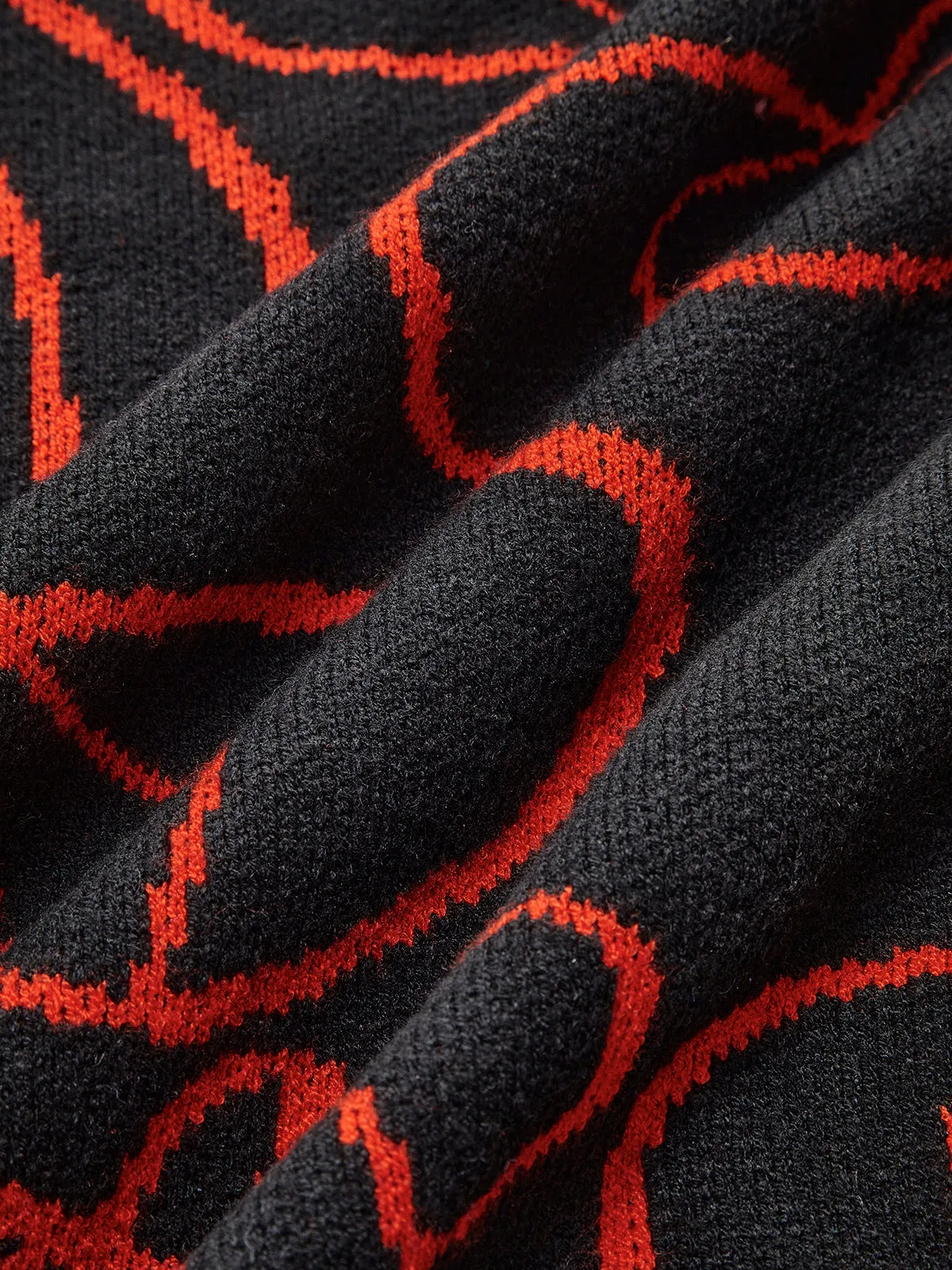 Halloween Pumpkin Pattern Cardigan sold by COMMENSE product image thumbnail 4