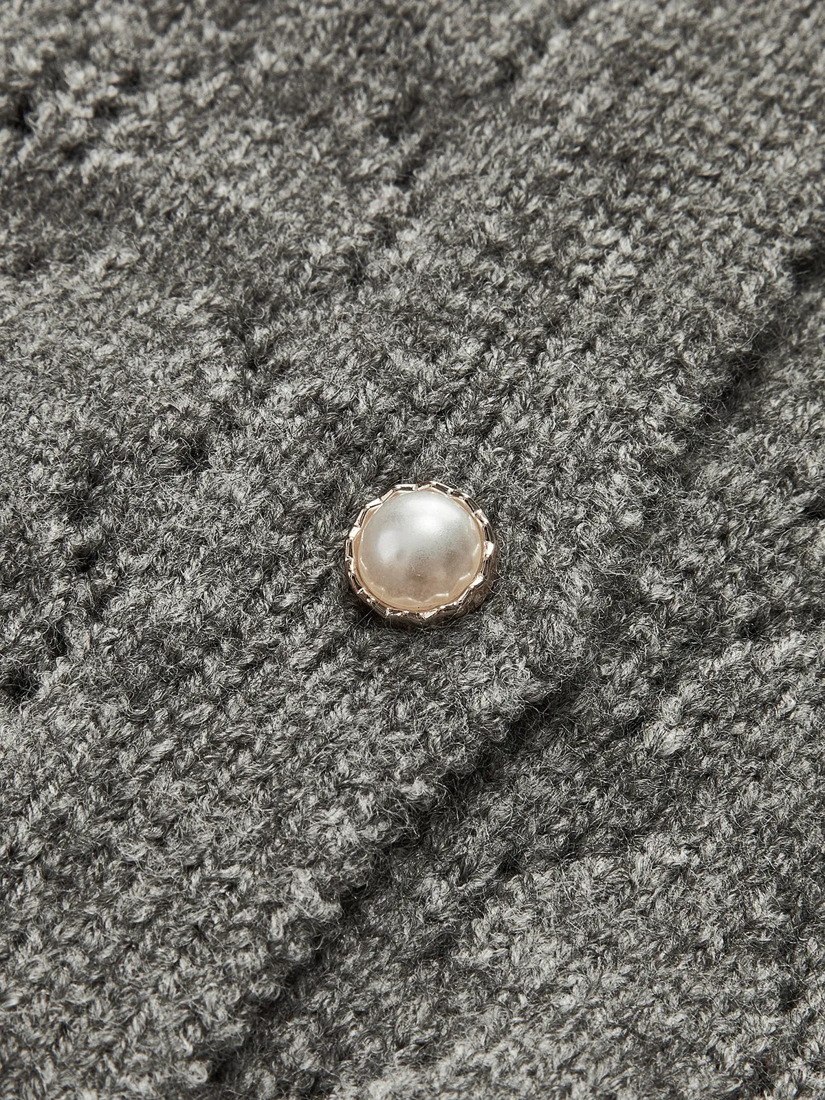 Romance Lapel Button Sweater sold by COMMENSE product image thumbnail 3