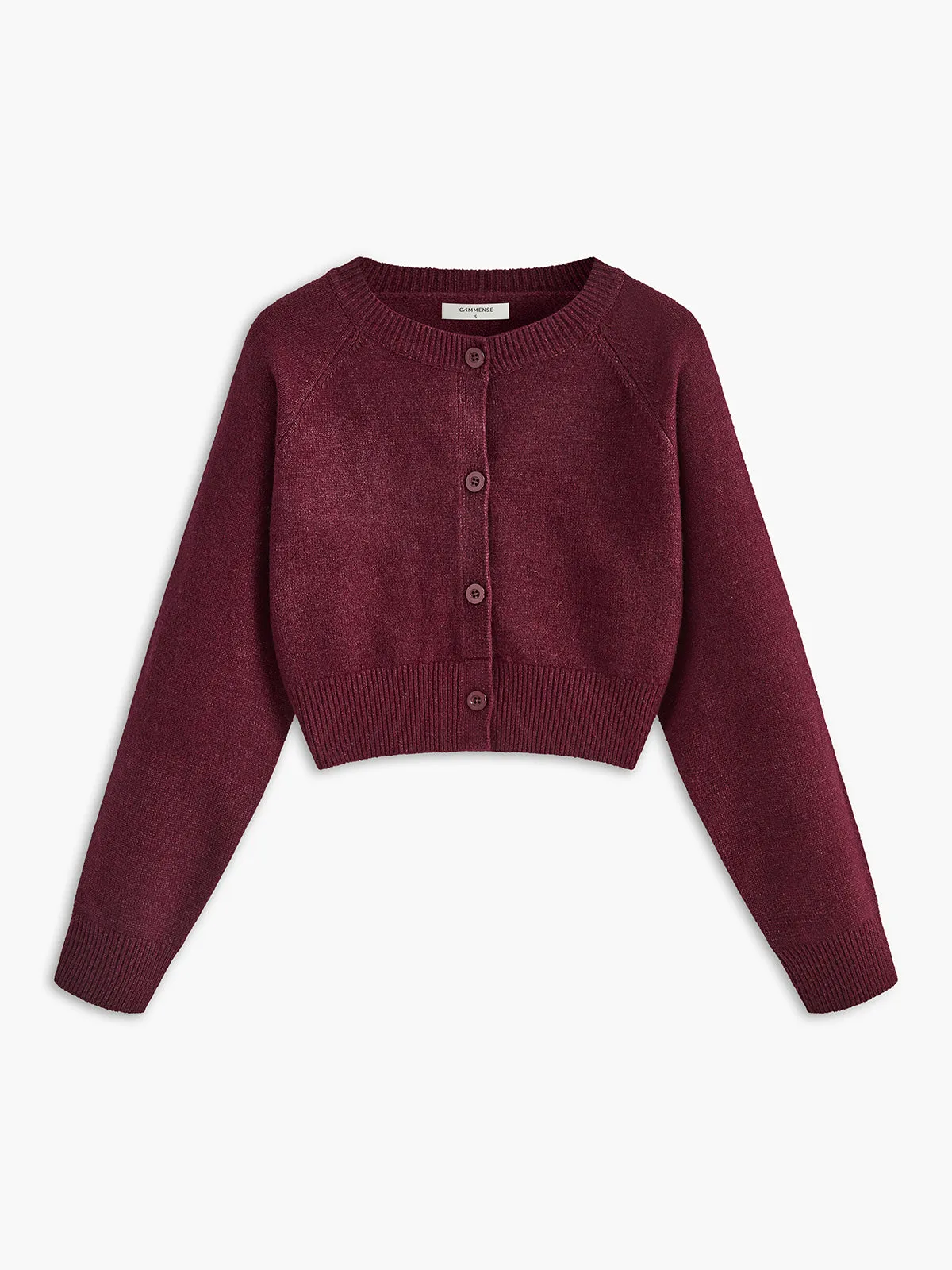 Retro Button Down Short Cardigan sold by COMMENSE