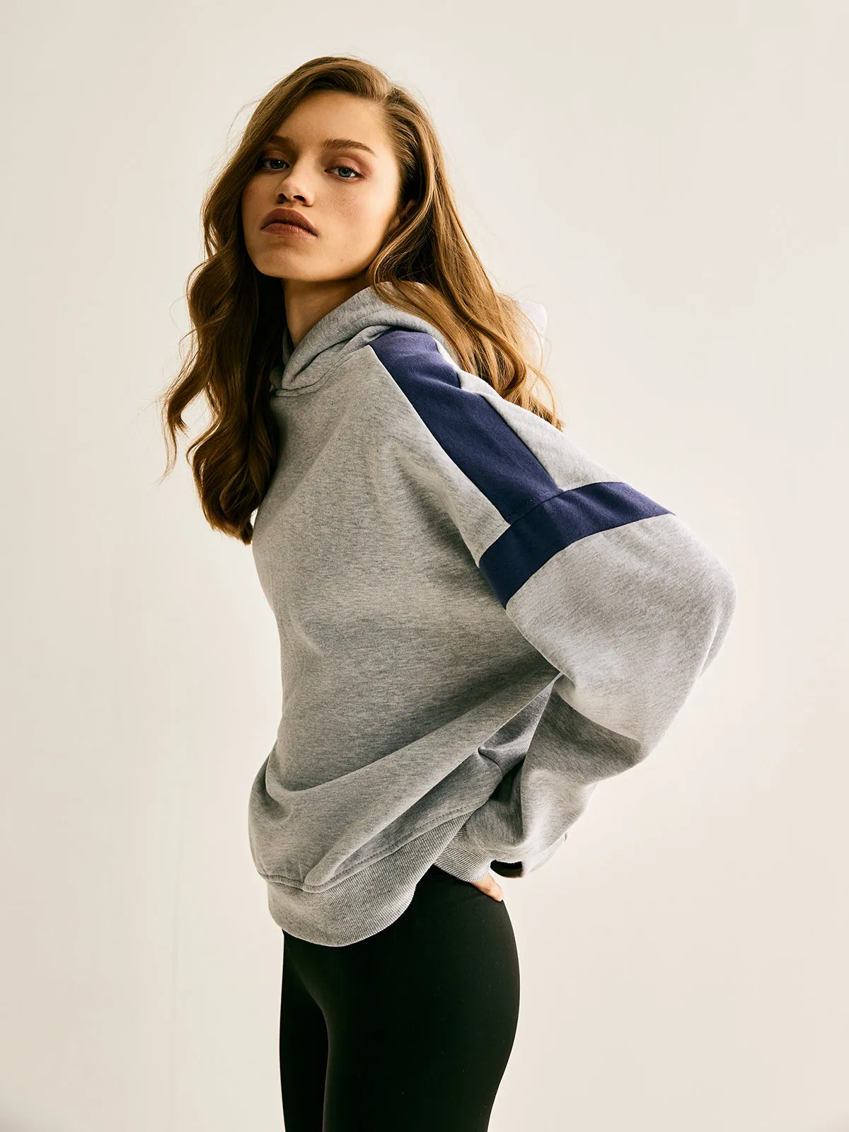 Athleisure Color Block Hoodie sold by COMMENSE product image thumbnail 4