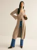 Stacking V-Neck Split Breasted Sweater Dress sold by COMMENSE