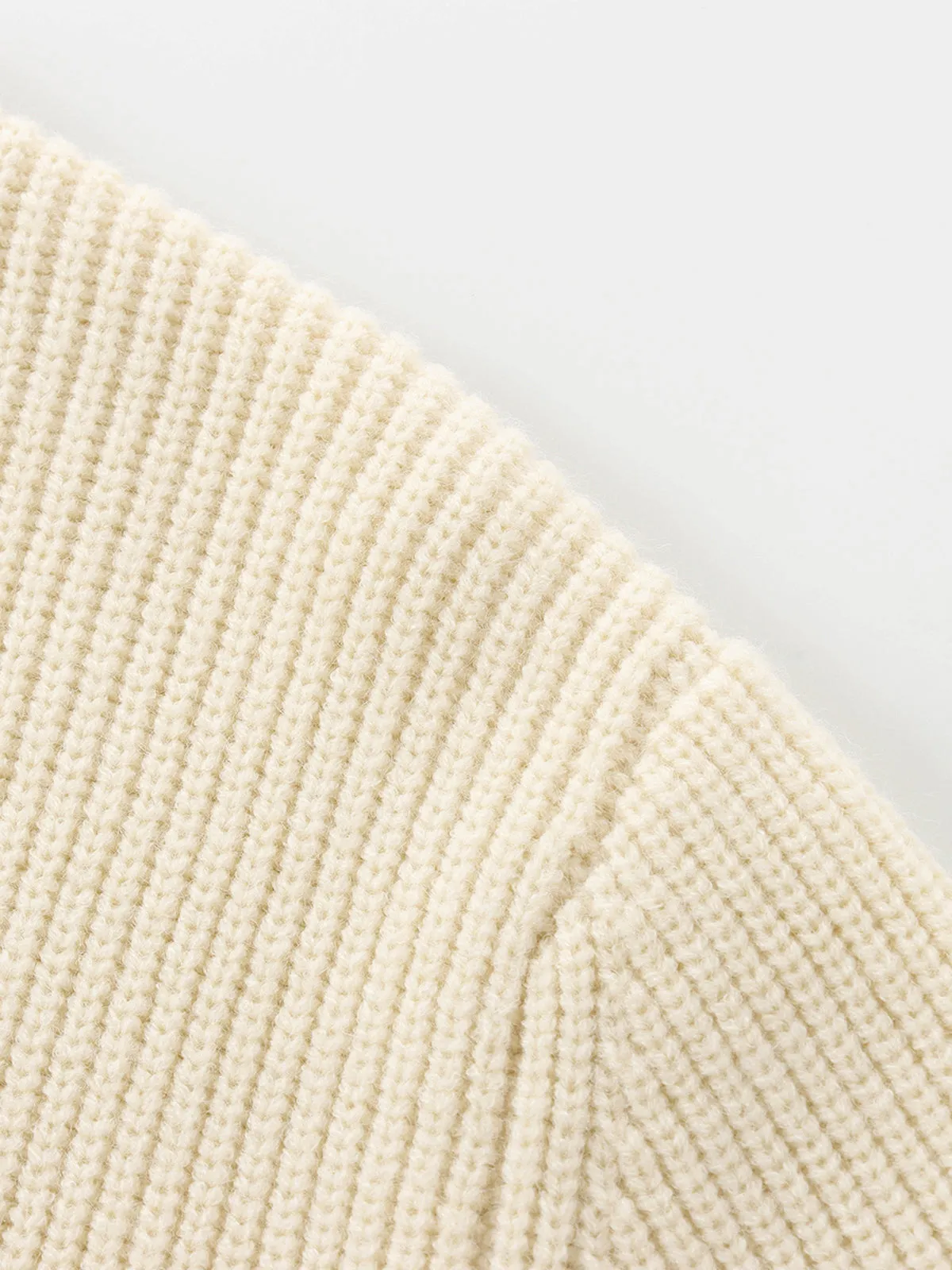 Bow Ribbed Warm Sweater sold by COMMENSE product image thumbnail 4