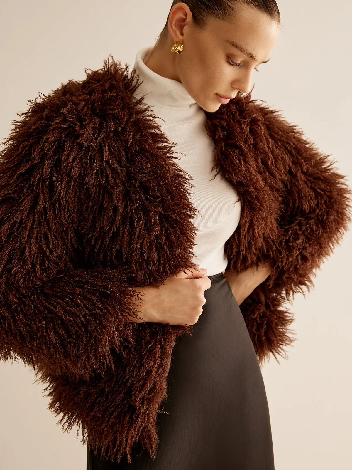 Essential Women Faux Fur Coat sold by COMMENSE product image thumbnail 2