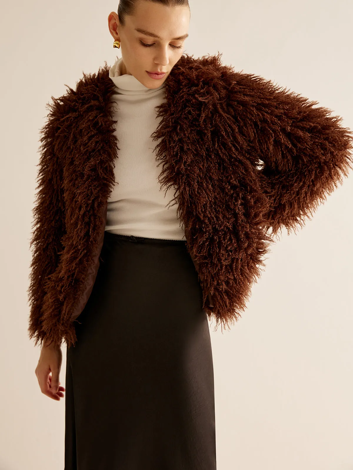 Essential Women Faux Fur Coat sold by COMMENSE