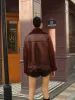 Zipper Belted Soft Fleece Jacket sold by COMMENSE