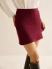 Minimalist Slim Sweater Mini Skirt sold by COMMENSE