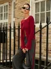 Ribbed Button Down Thin Cardigan sold by COMMENSE