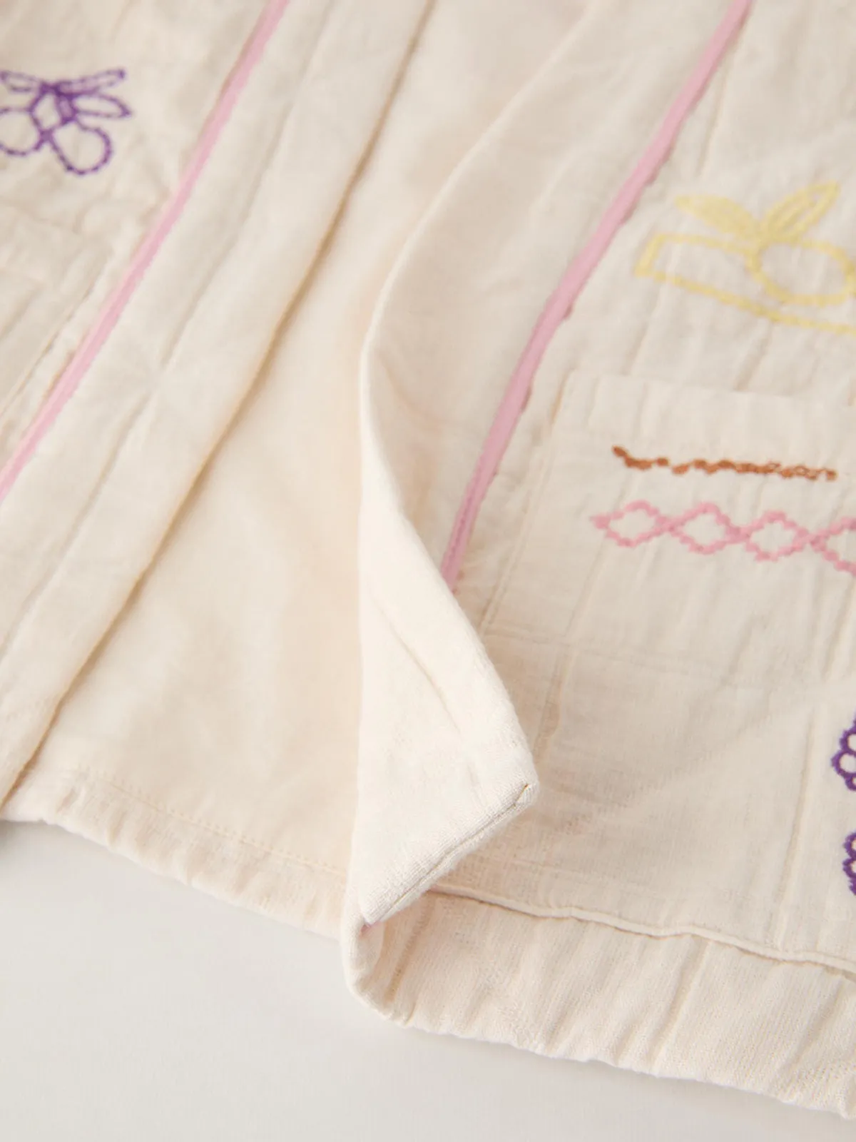 Boheme Embroidery Loose Jacket sold by COMMENSE product image thumbnail 5