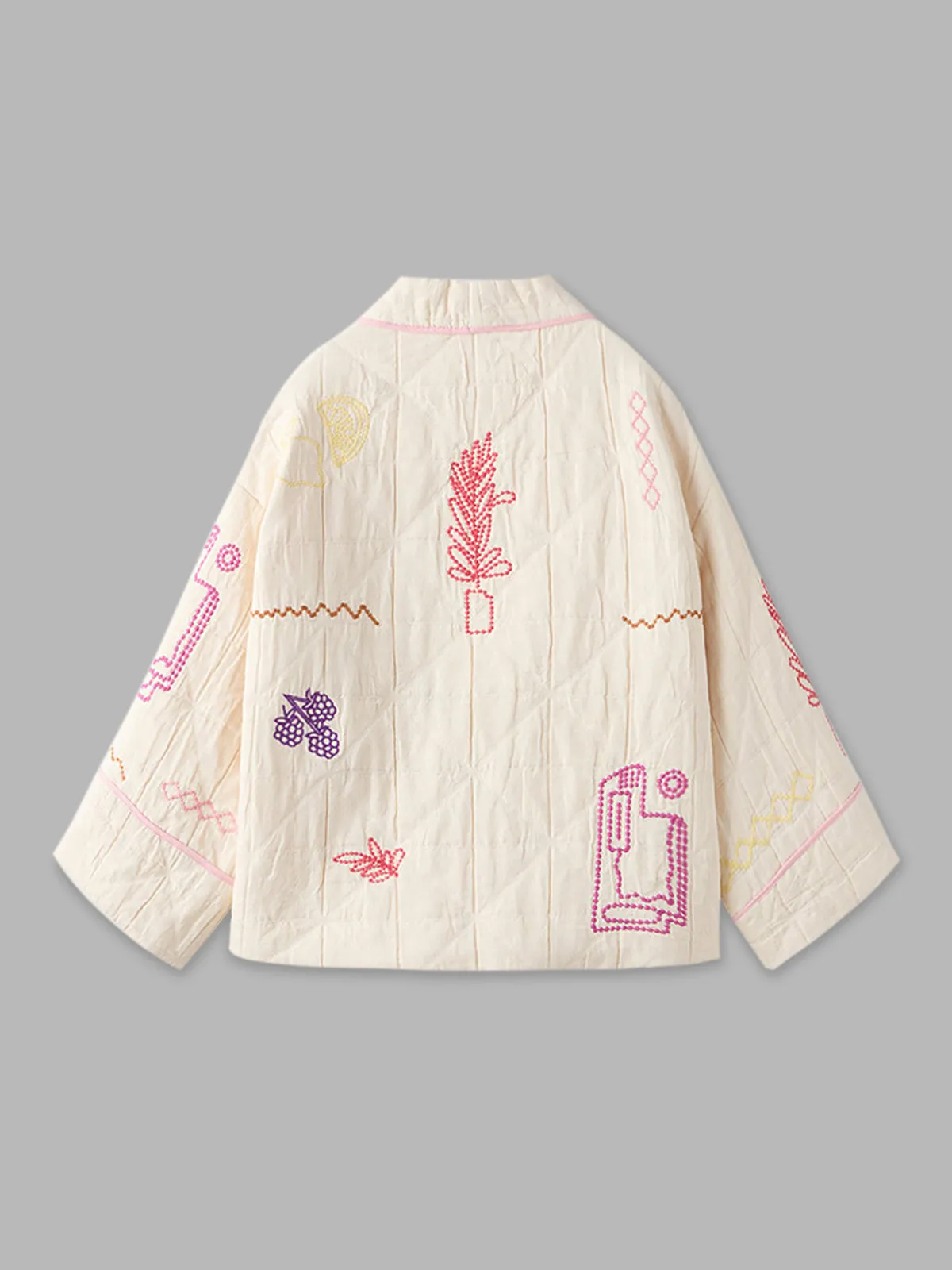 Boheme Embroidery Loose Jacket sold by COMMENSE product image thumbnail 2