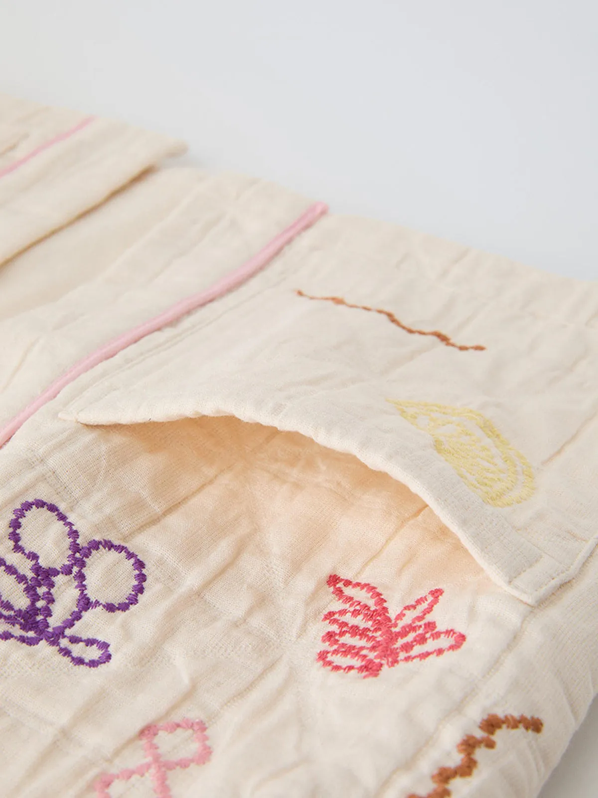 Boheme Embroidery Loose Jacket sold by COMMENSE product image thumbnail 3