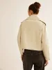 Flap-Pocket Faux Leather Jacket sold by COMMENSE