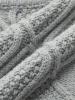 Crop Cable Knit Top sold by COMMENSE