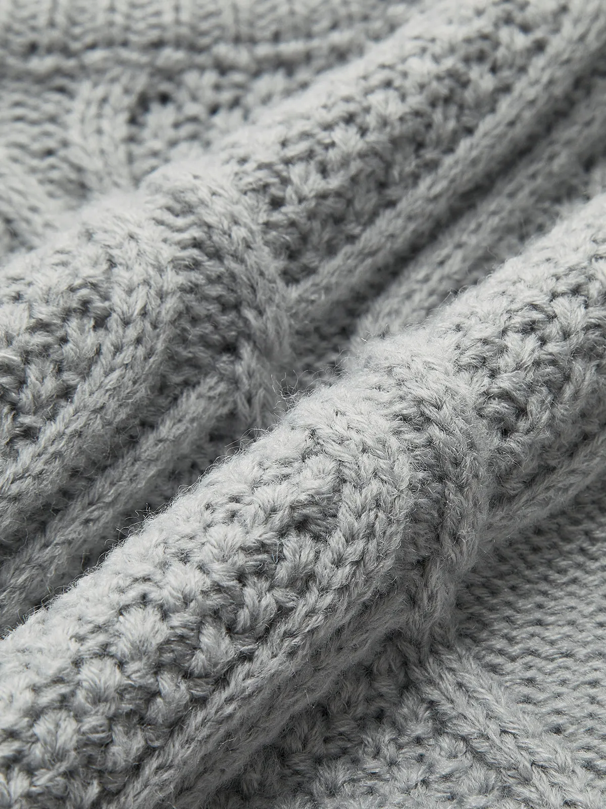 Crop Cable Knit Top sold by COMMENSE product image thumbnail 3
