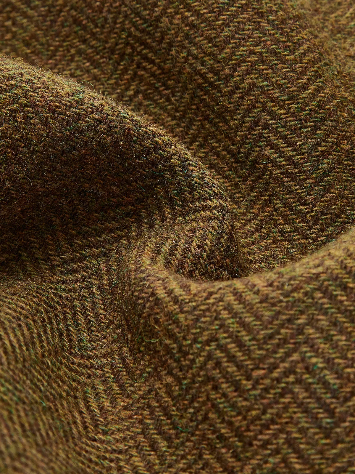 Wool-Blend Zipper Wrap Skirt sold by COMMENSE product image thumbnail 4