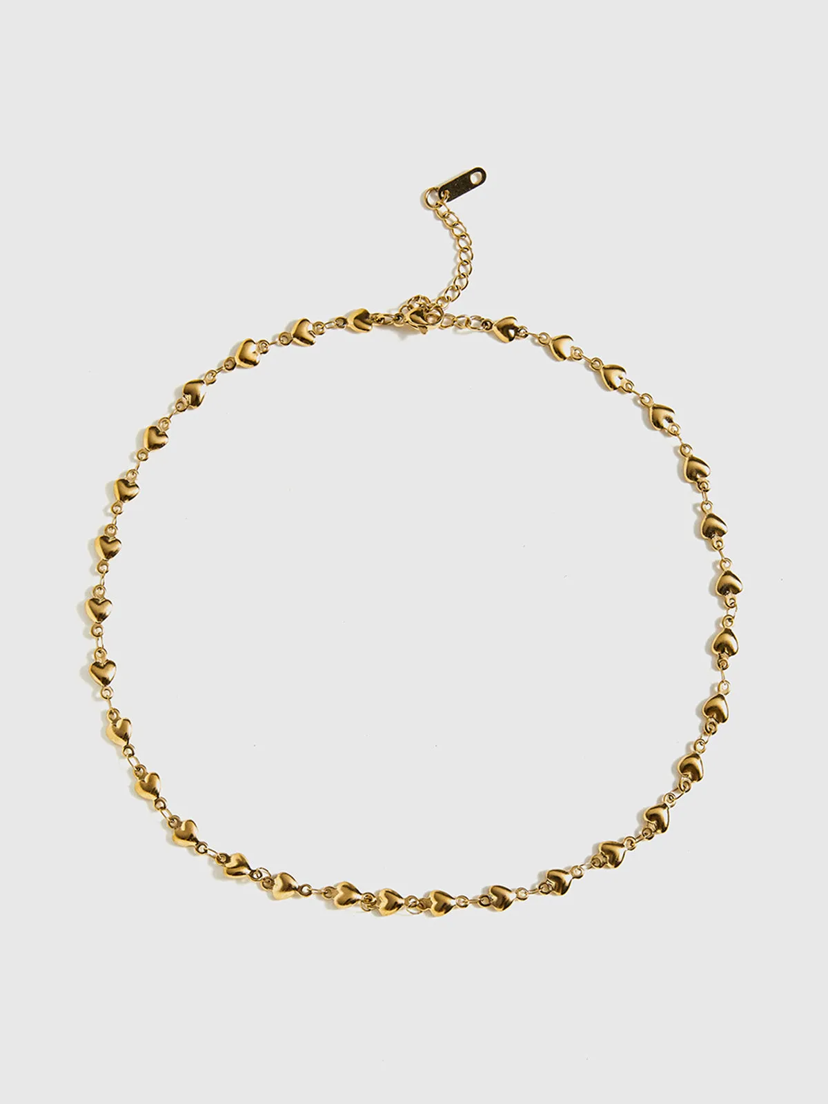 Heart Tassel Necklace sold by COMMENSE